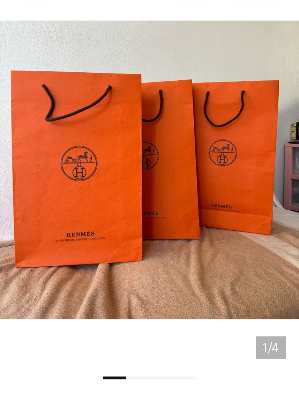 All three Authentic shopping 🛍️ bags,brand new.